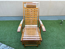 画像をギャラリービューアに読み込む, サウナリラックスチェアー | 折りたたみ式 | 竹製 | 外気浴 | 耐荷重180kg