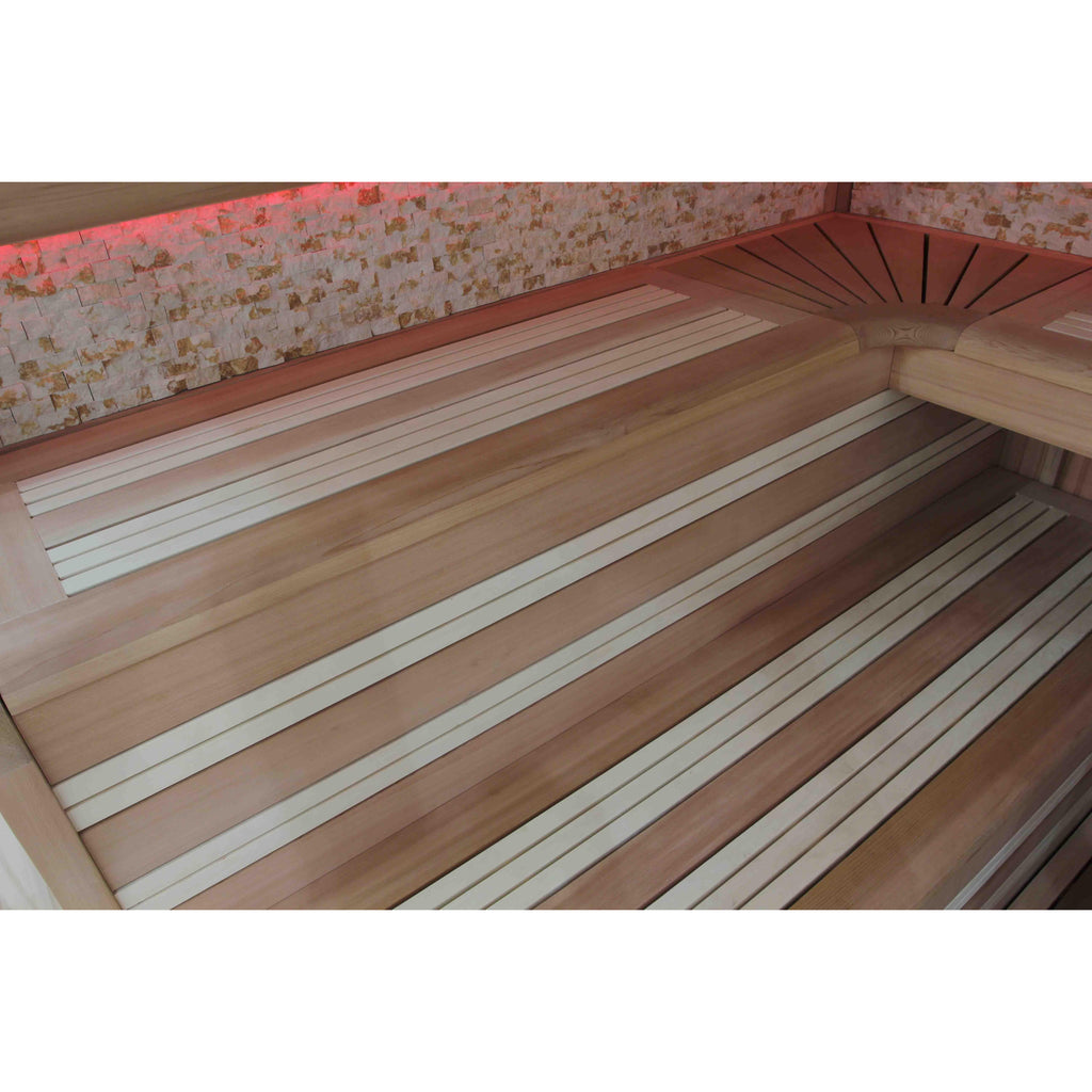 5種類の木材と7種類の壁材からカスタマイズ可能