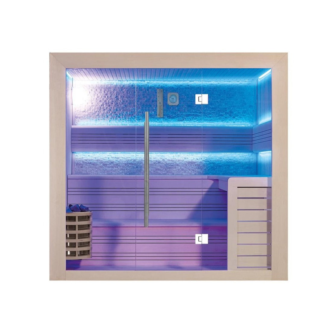 屋内サウナ | 3-4人用 | J-WSD-1406 | Bluetoothスピーカー搭載 | 自宅サウナ