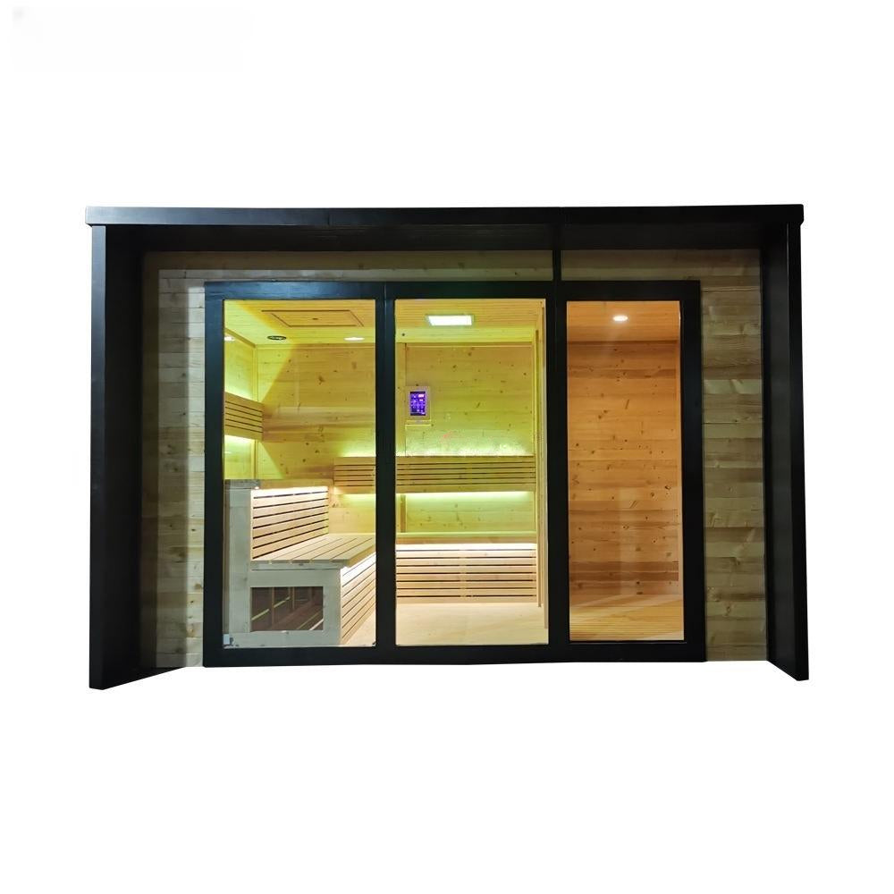 屋外サウナ | オーダーメイド | J-ALP-2020P | シャワールームオプション | 自宅サウナ