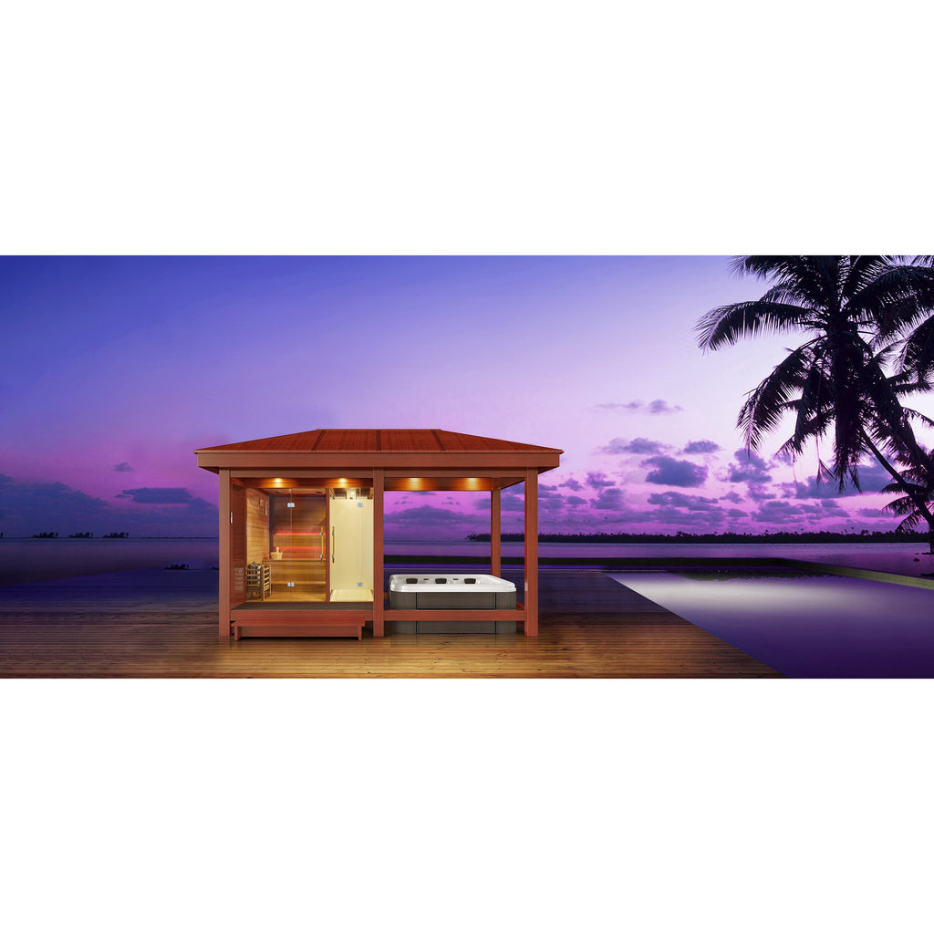 自宅をプライベートリゾートのような空間に