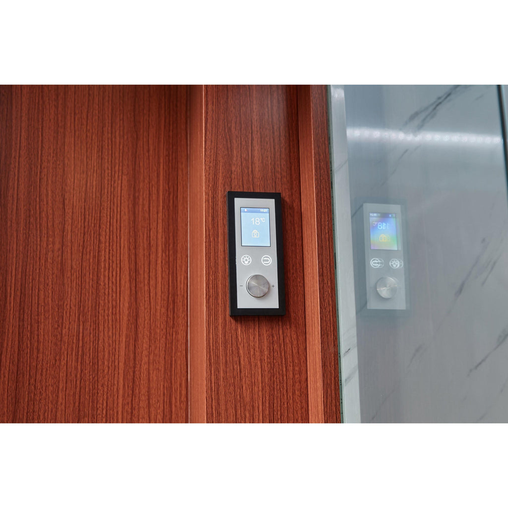 屋外サウナ | ガーデンサウナ | 4人用 | J-WSD-2021LT | フィンランド+スチーム | 自宅サウナ