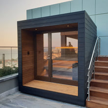 画像をギャラリービューアに読み込む, 限られたスペースにもフィットする理想のサウナを実現します