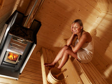 画像をギャラリービューアに読み込む, 世界シェアNo1!フィンランドのサウナストーブメーカー Harvia製の薪ストーブで快適なサウナを実現