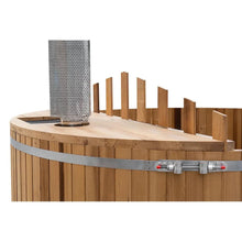 画像をギャラリービューアに読み込む, ホットタブ | 4-5人用 | 樽型露天風呂 | Ø2000×H900 | 薪ストーブ別売