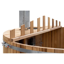 画像をギャラリービューアに読み込む, ホットタブ | 4-5人用 | 樽型露天風呂 | Ø2000×H900 | 薪ストーブ別売