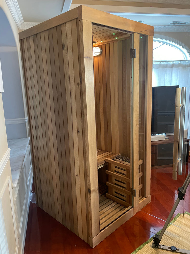 屋内サウナ | 1人用 | HS-00 | コンパクト設計 | Bluetoothスピーカー搭載 | 自宅サウナ