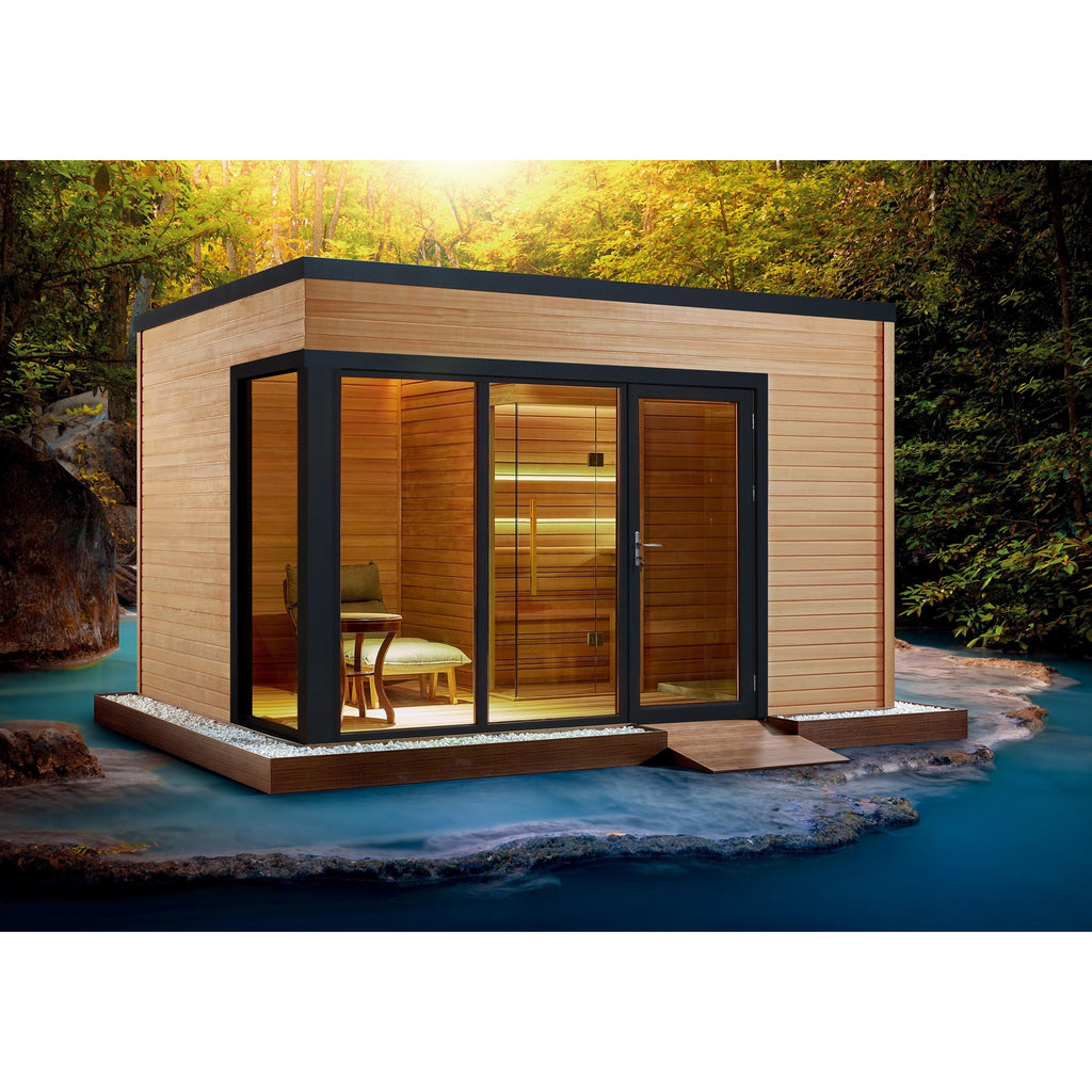 木材と美しいステンレス鋼メッキを活かしたモダンなデザイン