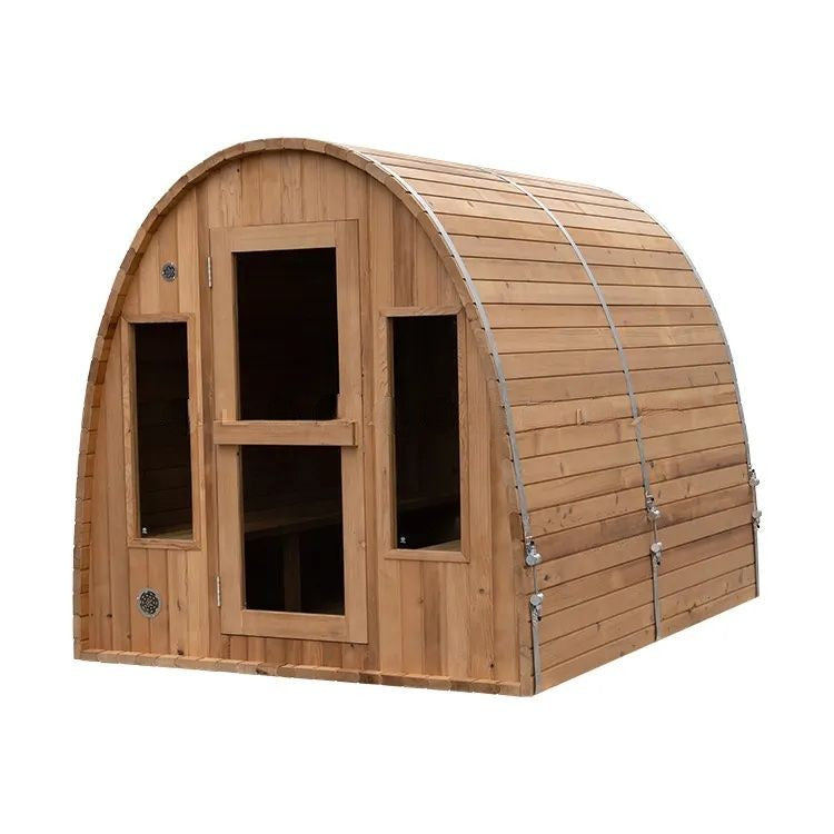 屋外 アウトドア サウナ アーチタイプ 2〜4人 ロウリュ 対応 IDOA-1818