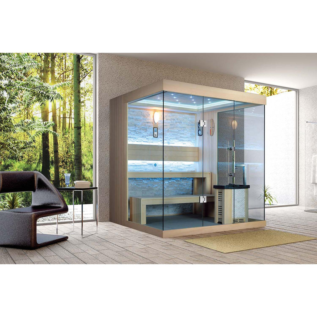 屋内サウナ | 3-4人用 | J-WSD-1250 | Bluetoothスピーカー搭載 | 自宅サウナ