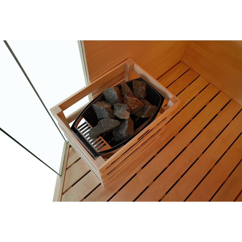 対応のストーブを使えばロウリュをすることもできます