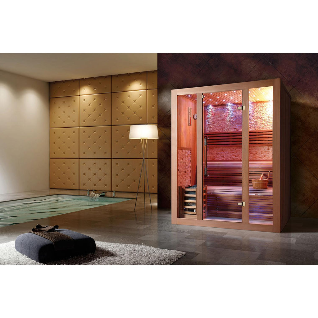屋内サウナ | 3-4人用 | J-WSD-1235 | Bluetoothスピーカー搭載 | 自宅サウナ