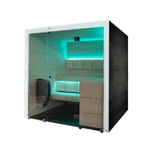 画像をギャラリービューアに読み込む, Harvia LUXURY 2020 | 屋内サウナ | 2-3人用 | 電気ストーブ付き | 自宅サウナ