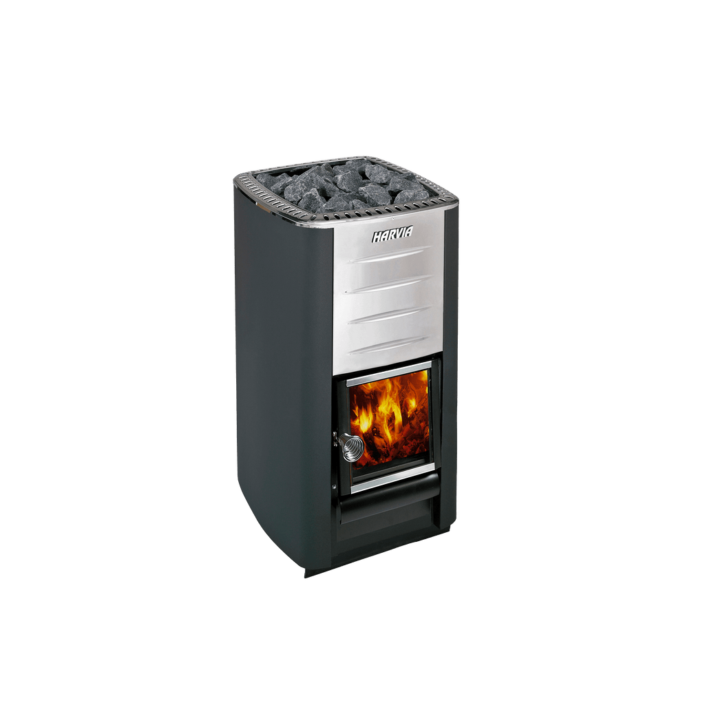 Harvia M3 サウナストーブ 薪ストーブ 16.5kW サウナストーンセット ロウリュ対応