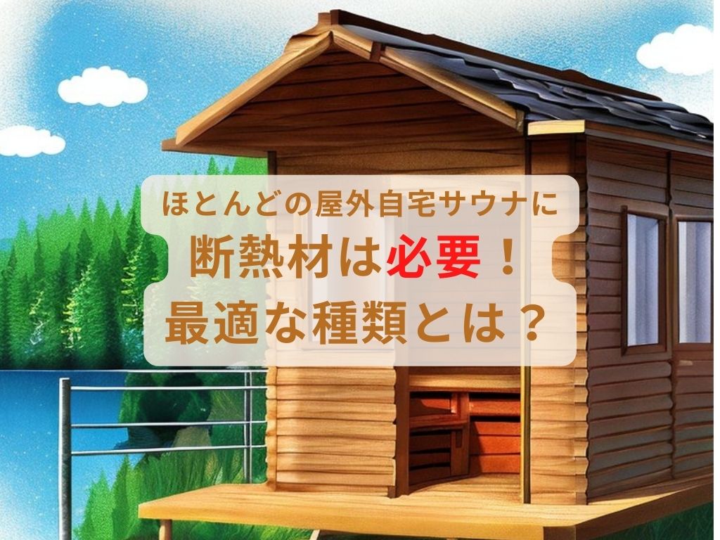 サウナ小屋に最適な断熱材の選び方と設置のポイント【DIYガイド】