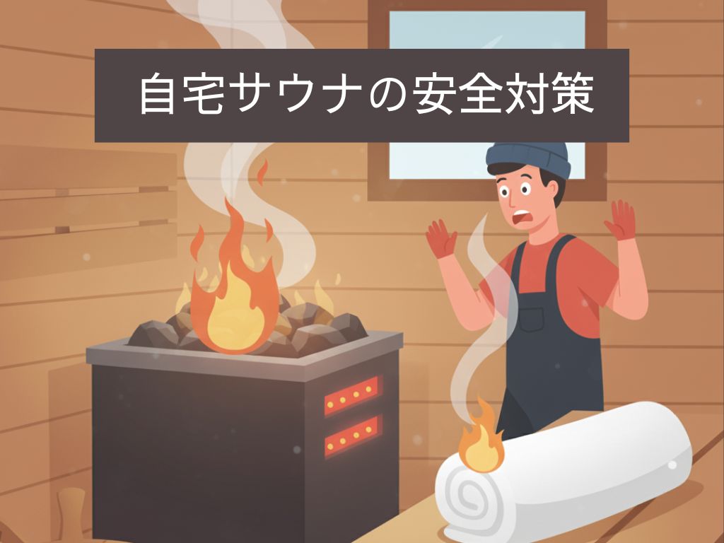 【自宅サウナ】は火事が心配？統計で分かる実際のリスクと安全対策