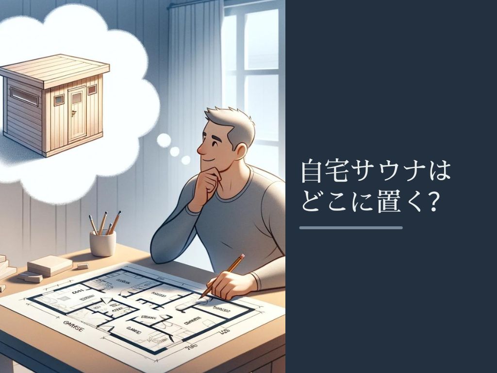自宅サウナはどこに置く？設置場所選びで失敗しないための7つのポイント