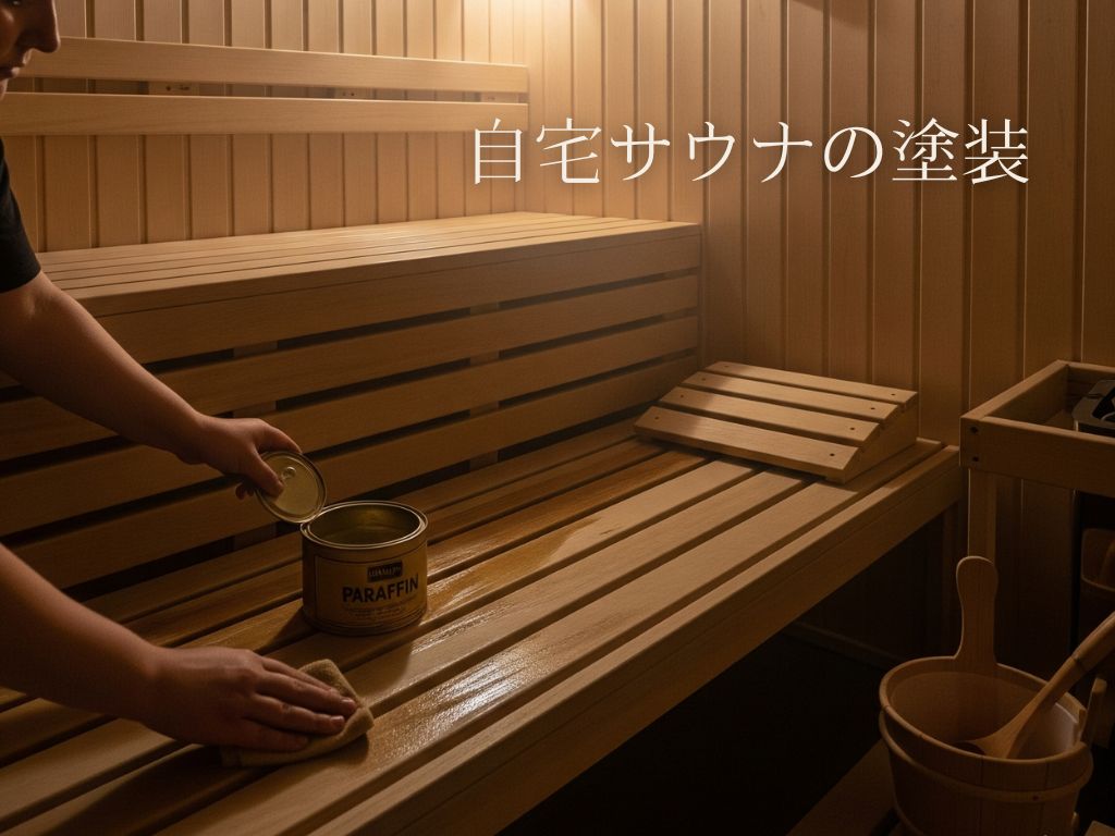サウナの正しい塗装｜自宅用サウナの屋内外の違いと専用製品の選び方