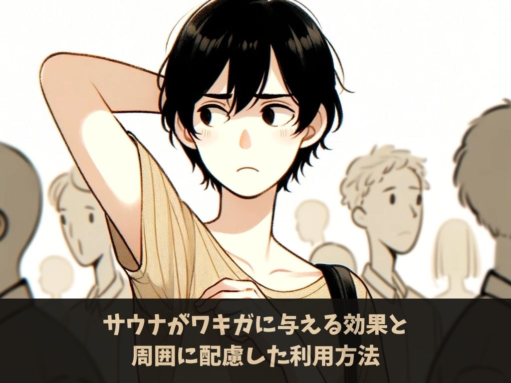 サウナでワキガは改善する？臭いの原因と正しい入り方