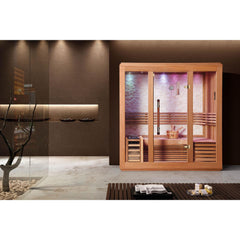 屋内サウナ | 2-3人用 | J-WSD-1223 | Bluetoothスピーカー搭載 | 自宅サウナ