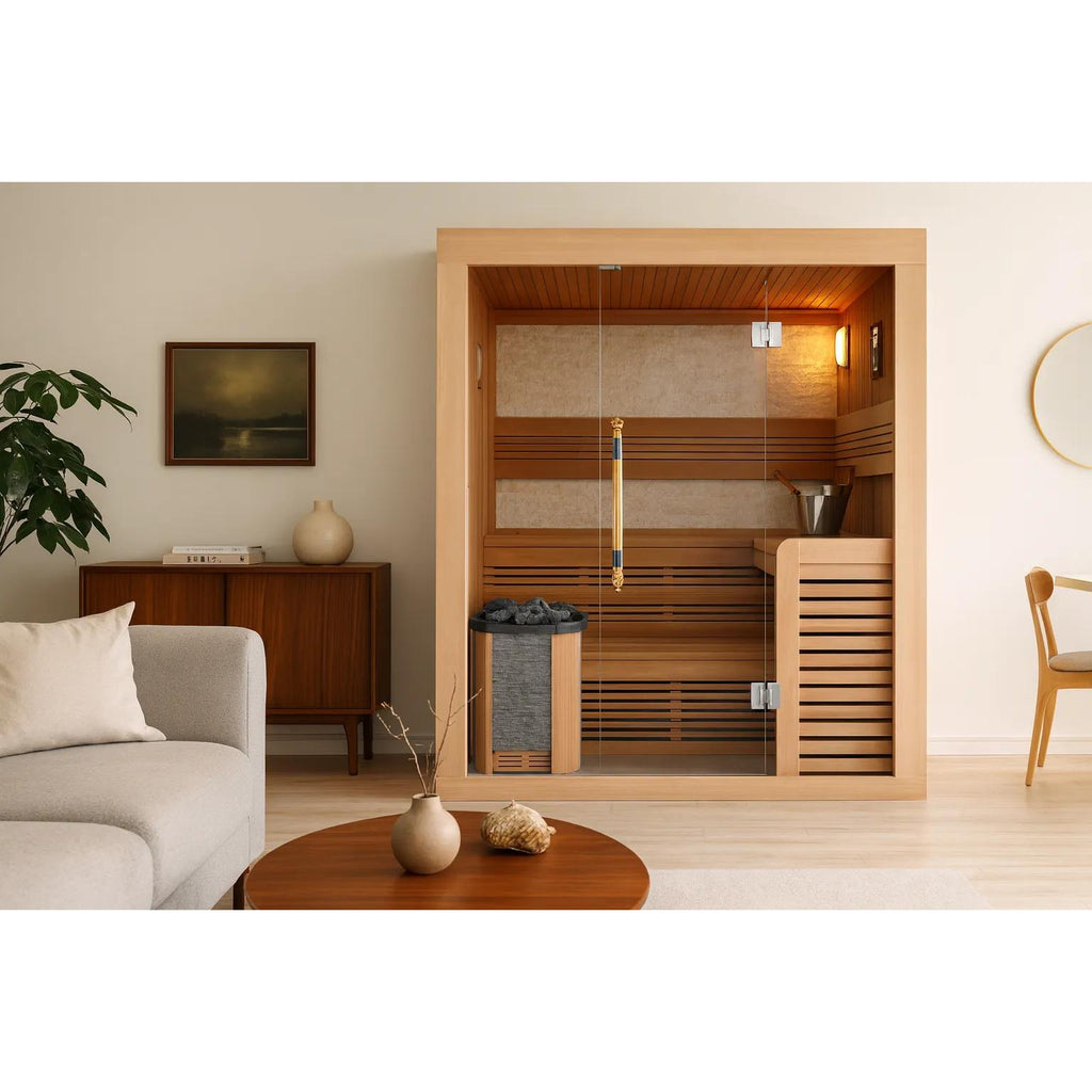 屋内サウナ | 4人用 | J-WSD-1241 | Bluetoothスピーカー搭載 | 自宅サウナ