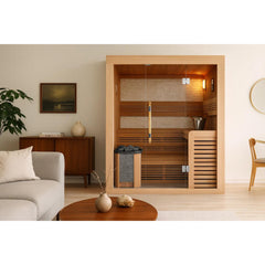 屋内サウナ | 4人用 | J-WSD-1241 | Bluetoothスピーカー搭載 | 自宅サウナ