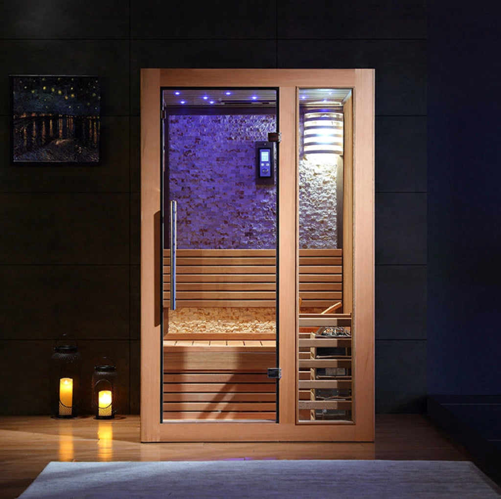 屋内サウナ | 1人用 | HS-00 | コンパクト設計 | Bluetoothスピーカー搭載 | 自宅サウナ