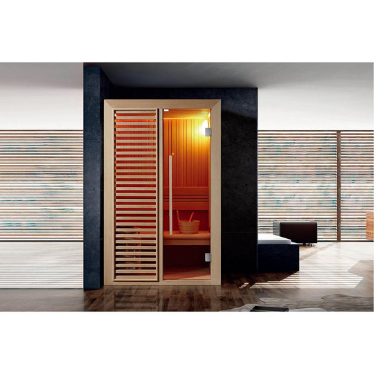 屋内サウナ | 1-2人用 | J-WSD-1508 | Bluetoothスピーカー搭載 | 自宅サウナ