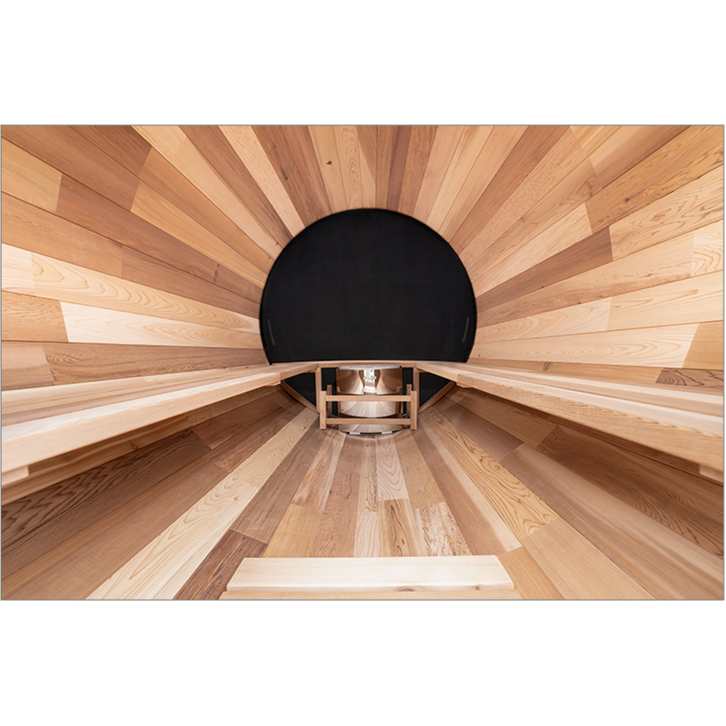 電気ストーブ、バレルサウナ、パノラマ f.f.SAUNA.JP 】 バレルサウナ パノラマ MISA電気ストーブセット