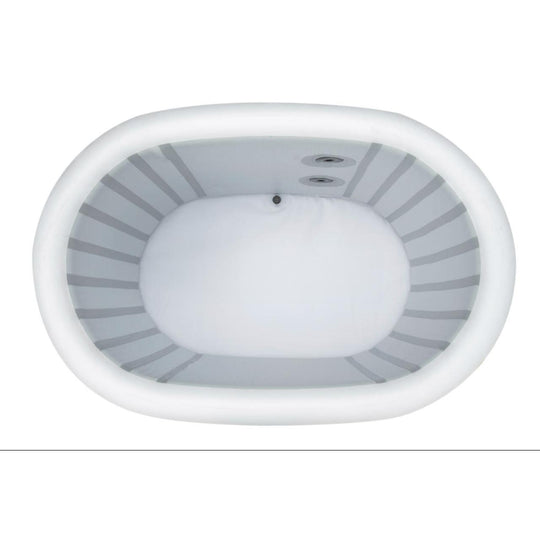 ポータブルバスタブ | 水風呂用 | 木目調 | 1人用 | エアータイプ | 377L | チラー対応