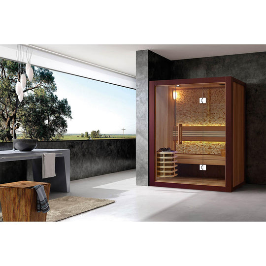 屋内サウナ | 2人用 | J-WSD-1407 | Bluetoothスピーカー搭載 | 自宅サウナ