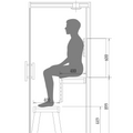 Harivia 屋内サウナ | SÖPÖ（ソポ） 0909PF | 1人用 | 電気ストーブ付き | 自宅サウナ