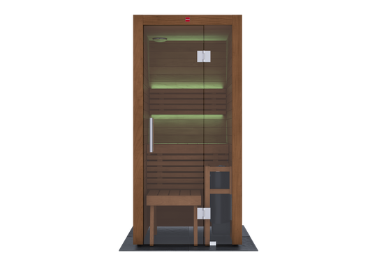 Harvia 屋内サウナ | SÖPÖ（ソポ） 0909PF | 1人用 | 電気ストーブ付き | 自宅サウナ