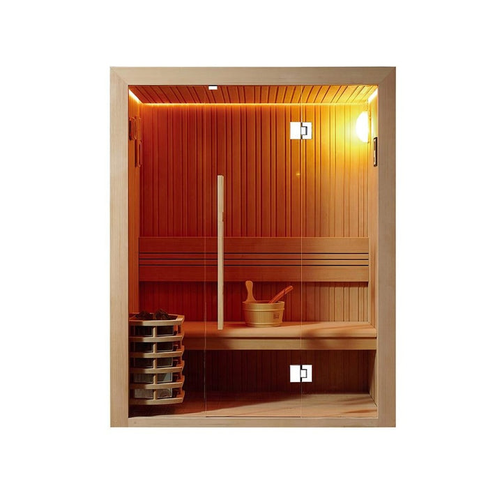 屋内サウナ | 2-3人用 コンパクト | J-WSD-1505 | Bluetoothスピーカー搭載 | 自宅サウナ