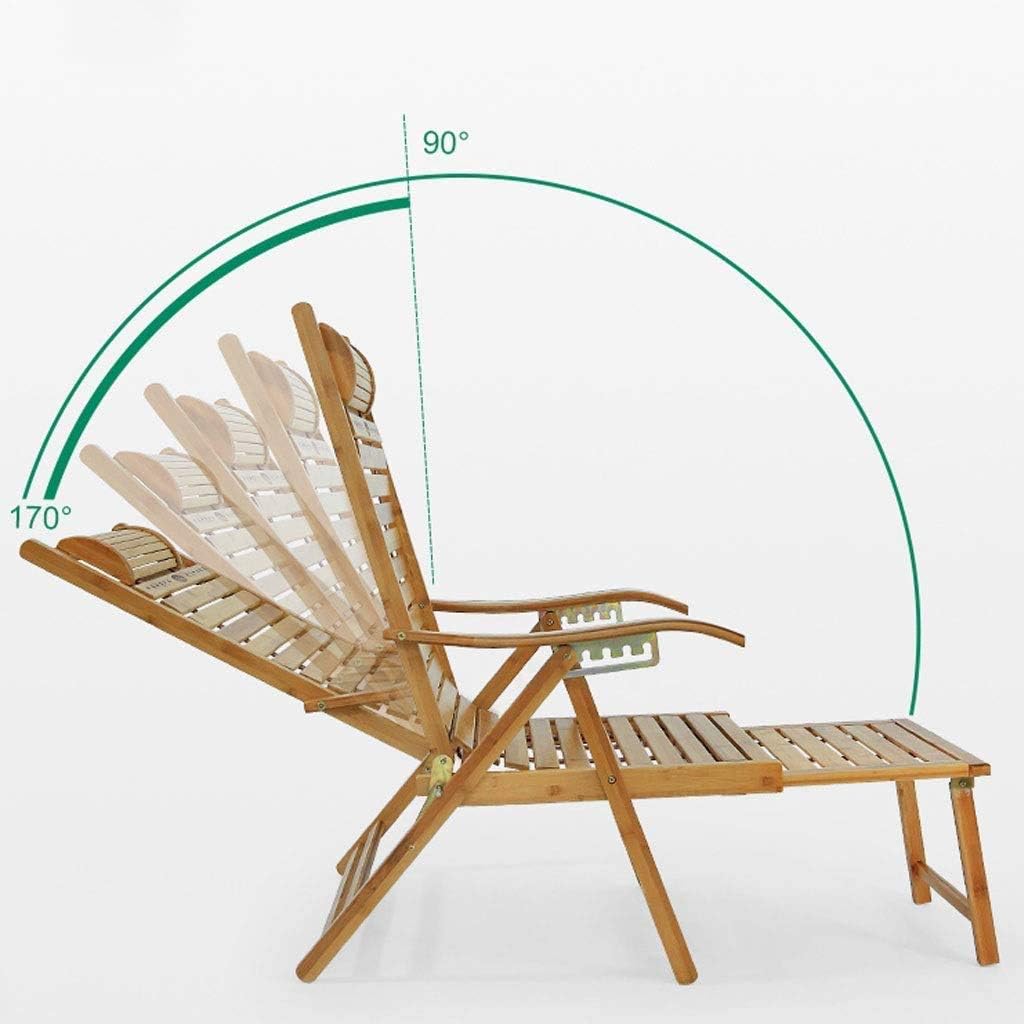 サウナリラックスチェアー | 折りたたみ式 | 竹製 | 外気浴 | 耐荷重180kg