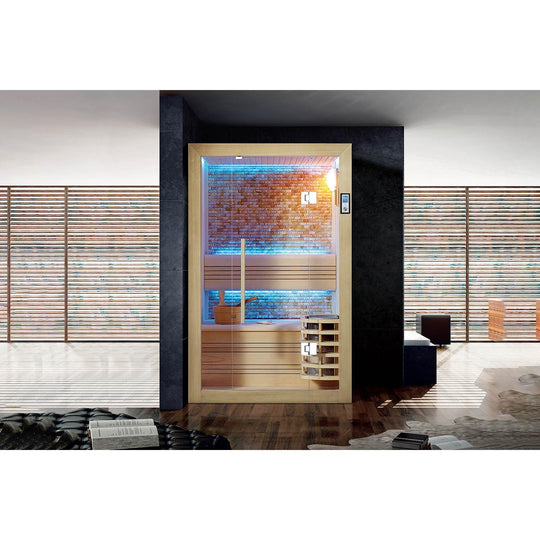 屋内サウナ | 2-3人用 | J-WSD-1103S | Bluetoothスピーカー搭載 | 自宅サウナ
