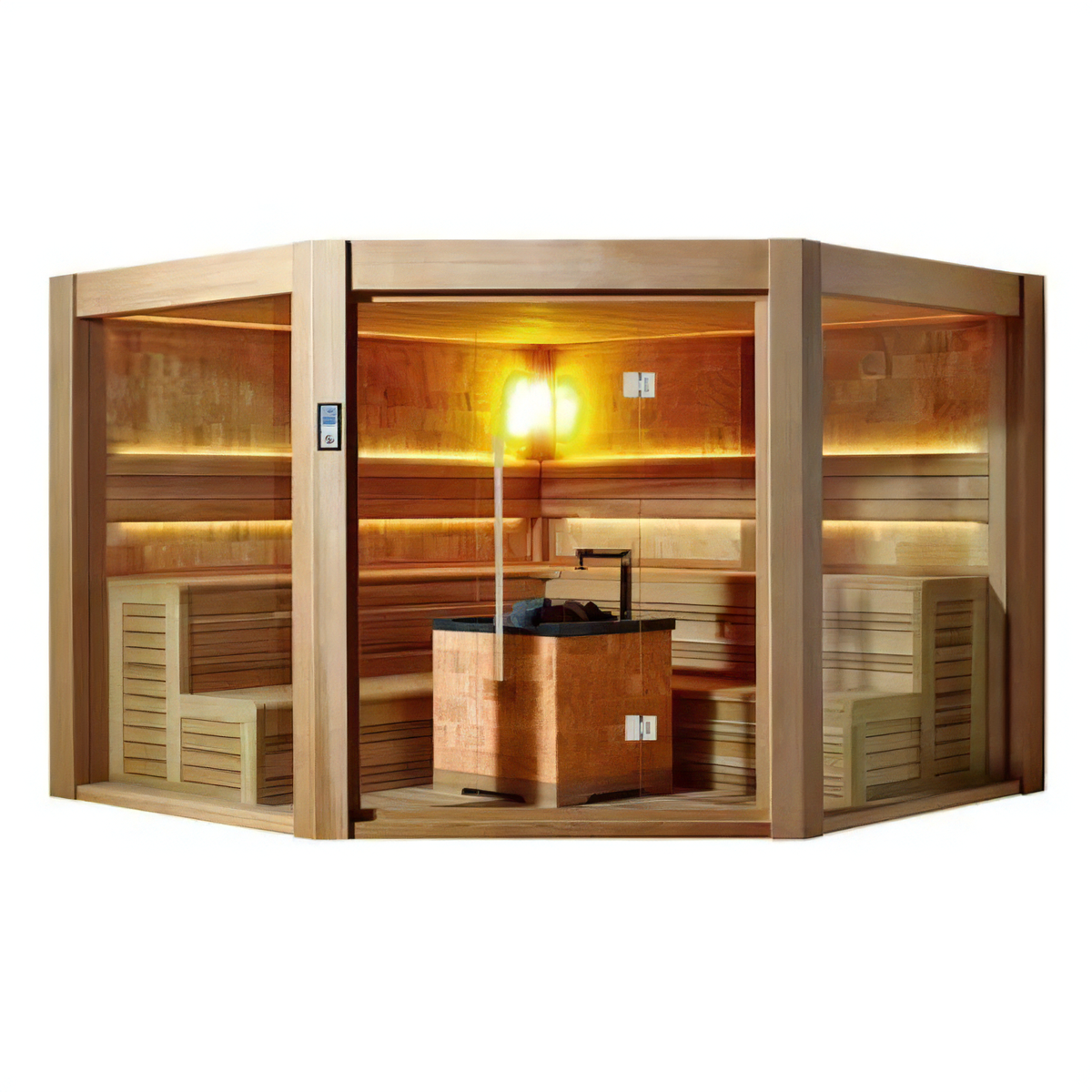 サウナ本体 屋内サウナ | 4-6人用 | J-WSD-1501 | Bluetoothスピーカー搭載