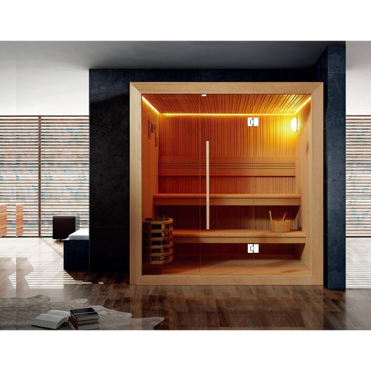 屋内サウナ | 2-4人用 | J-WSD-1503 | Bluetoothスピーカー搭載 | 自宅サウナ