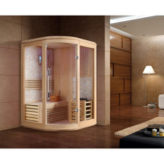 木材を活かしたシンプルなデザインで自然にお部屋に溶け込みます