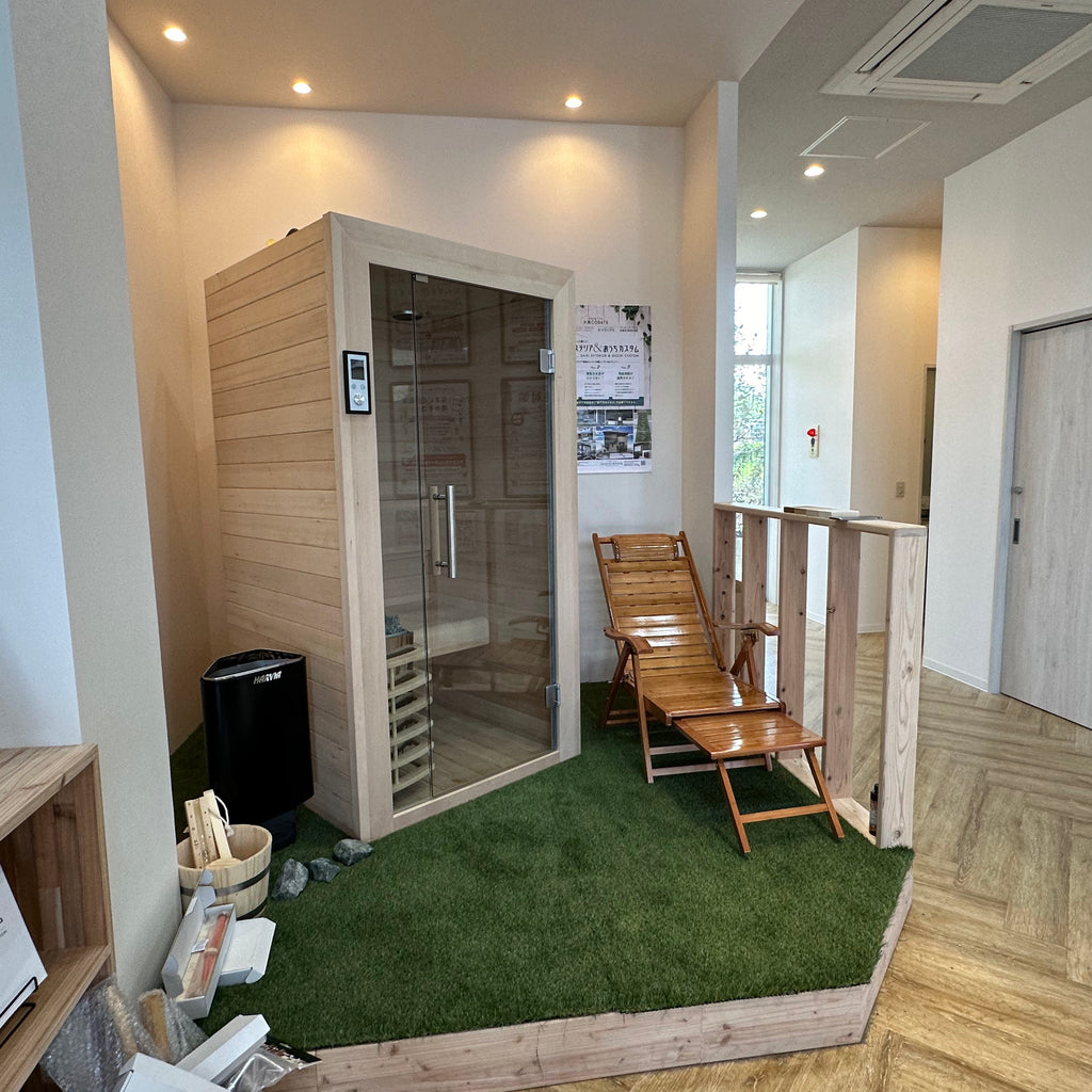 屋内サウナ | 1-2人用 | J-WSD-1904 | Bluetoothスピーカー搭載 | 自宅サウナ