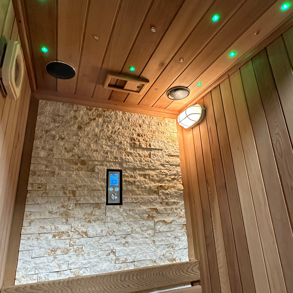 屋内サウナ | 1人用 | HS-00 | コンパクト設計 | Bluetoothスピーカー搭載 | 自宅サウナ