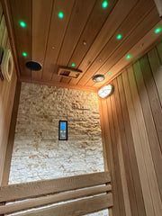 屋内サウナ | 1人用 | HS-00 | コンパクト設計 | Bluetoothスピーカー搭載 | 自宅サウナ