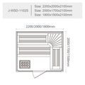 屋内サウナ | 3〜4人用 | J-WSD-1102S | Bluetoothスピーカー | 自宅サウナ