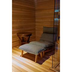 クールダウン後には季節を問わず使える室内の休憩スペース