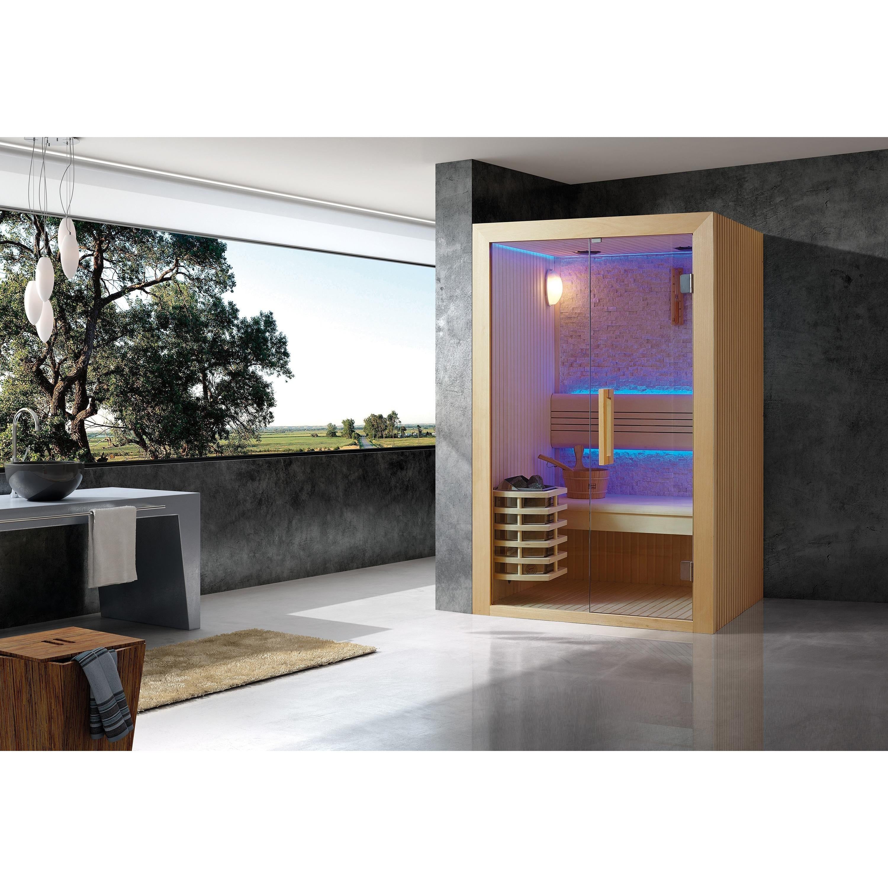 ビューティホームサウナ 屋内サウナ | 1-3人用 | J-WSD-1412 | Bluetoothスピーカー搭載 | 自宅