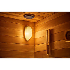 あたたかみのある照明と好みの音楽を流せるスピーカー付き