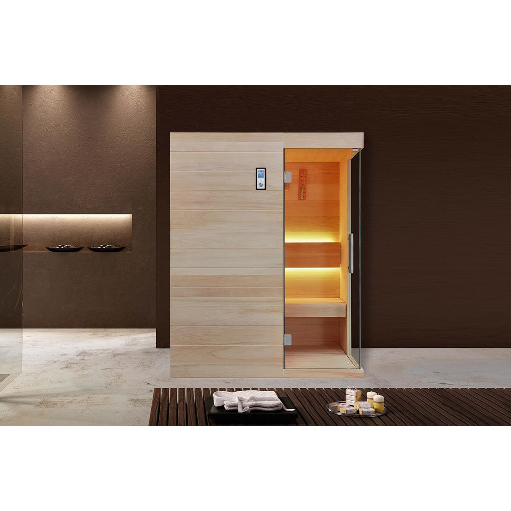 屋内サウナ | 1-2人用 | J-WSD-1903 | Bluetoothスピーカー搭載 | 自宅サウナ