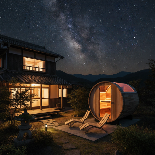 バレルサウナ | ビューモデル | IDOC-1812 | サンルーフ付 | 2-10人用 | 12サイズ