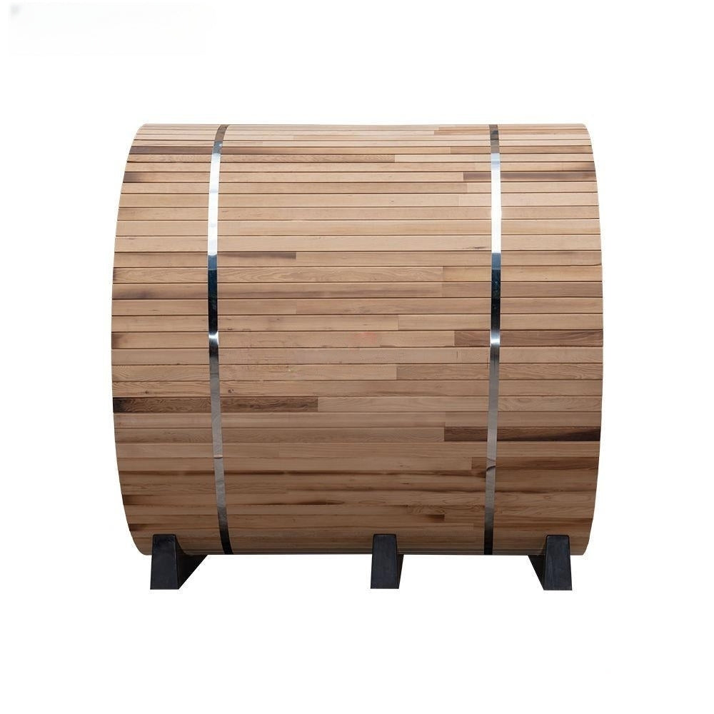 バレルサウナ | 屋外 パノラマ 景観 彩光窓 | IDOG-1824 | 4人用