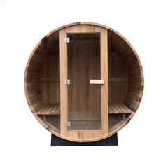 バレルサウナ | 屋外 パノラマ 景観 彩光窓 | IDOG-1824 | 4人用